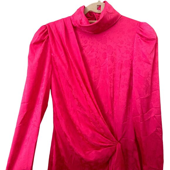 RONNY KOBO Rio Silk Jacquard Mini‎ Dress Sz Small - Picture 4 of 6